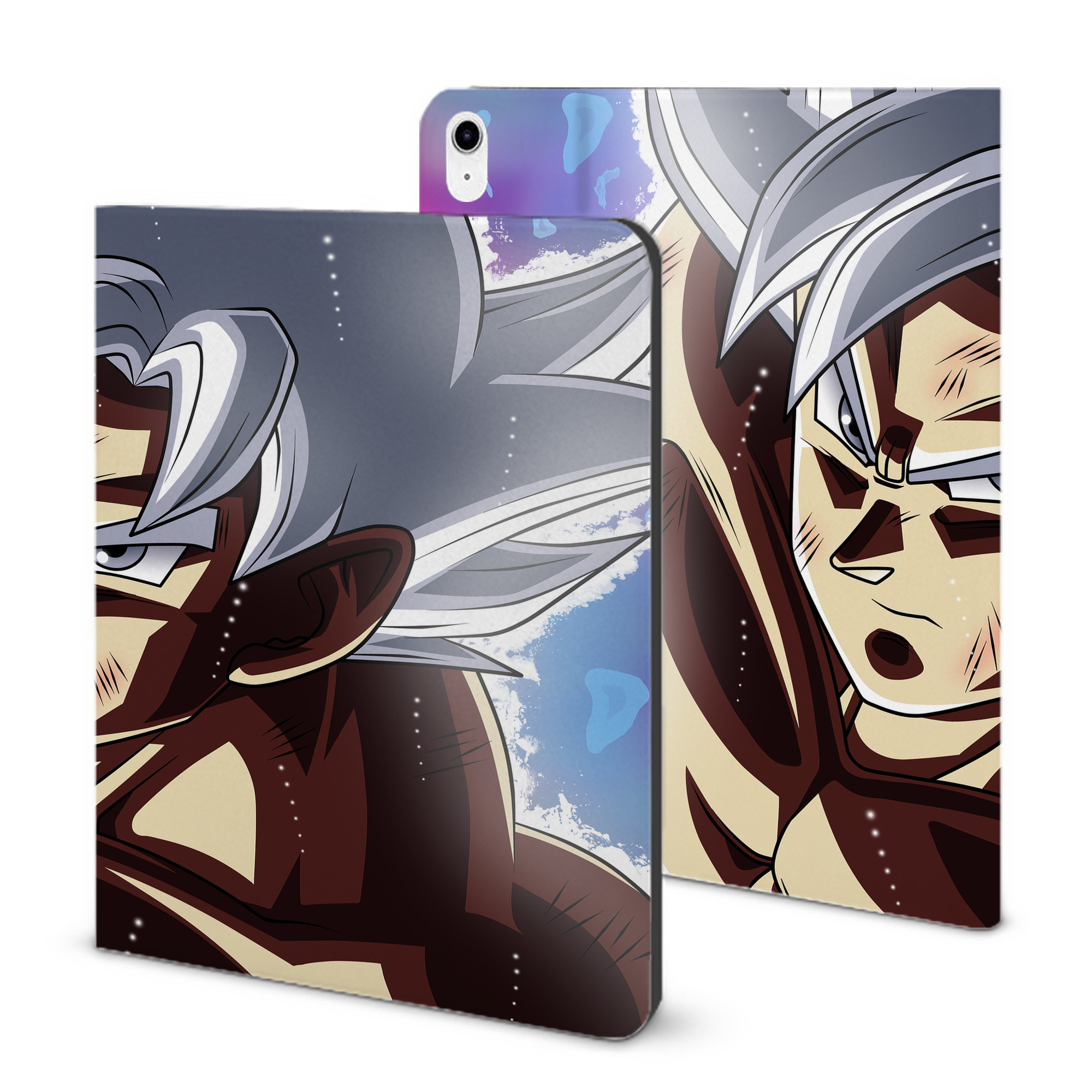 （画像用） ドラゴンボール DRAGON BALL IPad ケース ブック型 PUレザー TPU 耐衝撃 軽量 薄型 ペン収納なし 全面保護 IPad 各モデル対応